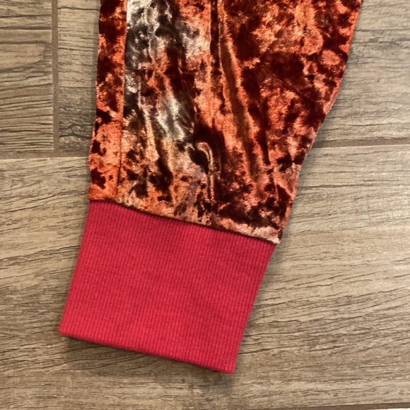 NWOT - cozy, velvety holiday lounge pants - Picture 2 of 5